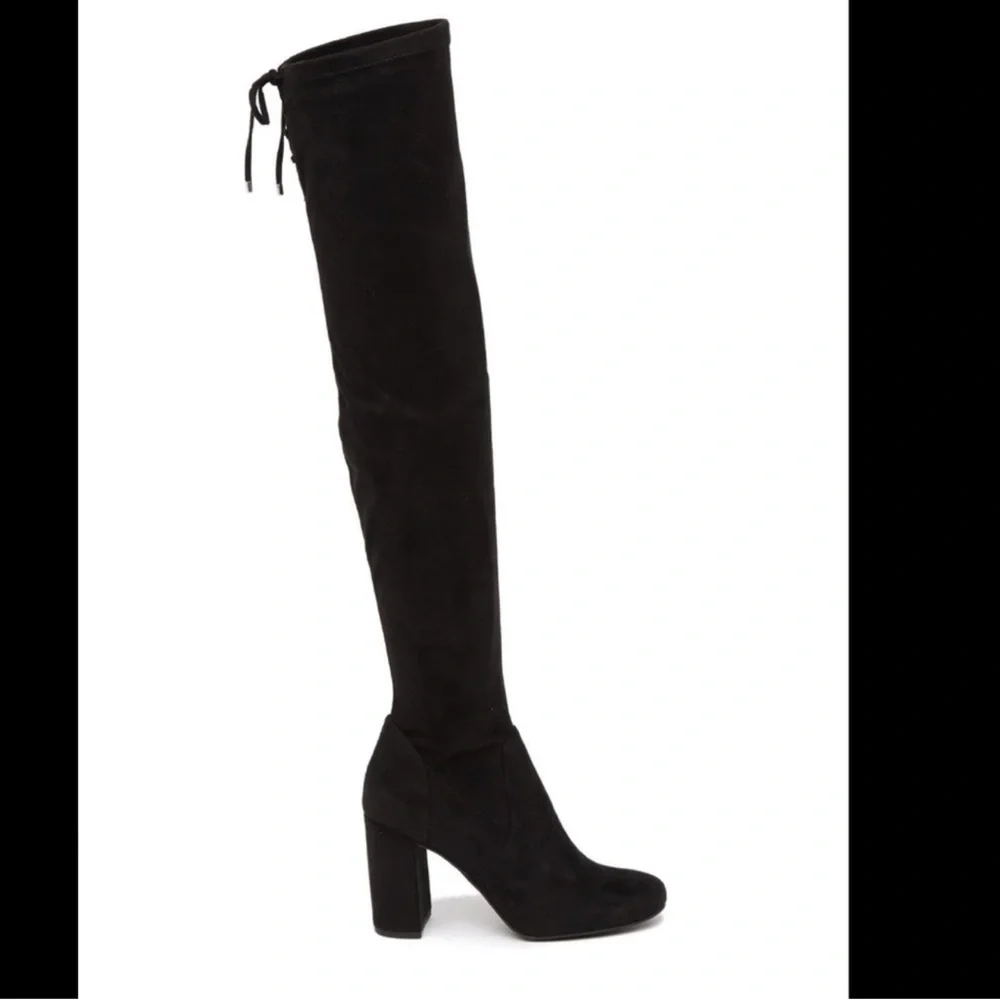 Black Over-the-Knee Women's Boots
